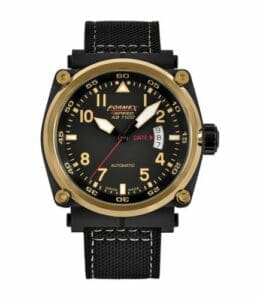 Formex Pilot Automatic Gold / Black / Calf 1100.6.7022.213