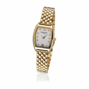 Frederique Constant Art Deco Tonneau Yellow Gold / MOP / Bracelet FC-200MPWD1T25B