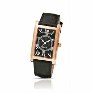 Frederique Constant Carree Automatic Rose Gold / Black FC-303BS4C24
