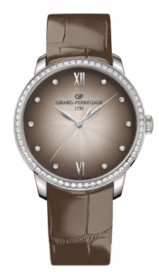 Girard-Perregaux 1966 36mm Stainless Steel / Diamond / Taupe / Alligator 49523D11A271-CKBA