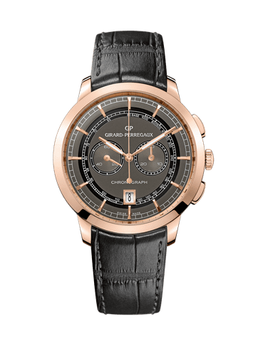 Girard-Perregaux 1966 Chronograph Pink Gold Grey 49529-52-231-BA6A