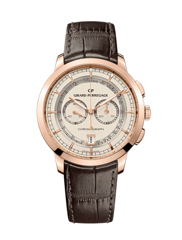 Girard-Perregaux 1966 Chronograph Pink Gold White 49529-52-131-BABA