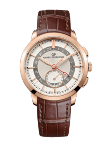 Girard-Perregaux 1966 Dual Time Pink Gold Silver 49544-52-131-BBB0