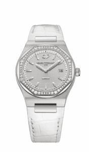 Girard-Perregaux Laureato 34 Quartz Stainless Steel / Diamond / Silver / Alligator 80189D11A131-CB6A