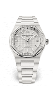 Girard-Perregaux Laureato 38 Automatic Ceramic / White / Bracelet 81005D82A732-32A