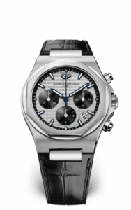 Girard-Perregaux Laureato 38 Chronograph Stainless Steel / Silver Panda / Alligator 81040-11-131-BB6A