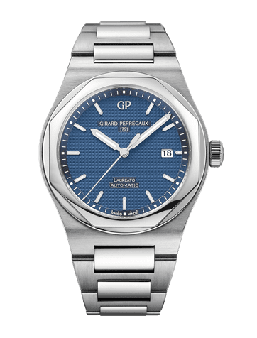 Girard-Perregaux Laureato 41 Automatic Stainless Steel / Blue 81000-11-431-11A