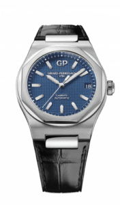 Girard-Perregaux Laureato 42 Automatic Stainless Steel / Blue / Alligator 81010-11-431-BB6A