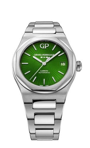 Girard-Perregaux Laureato 42 Automatic Stainless Steel / Green Eternity Edition 81010-11-433-11A