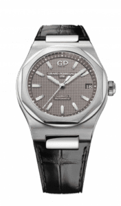 Girard-Perregaux Laureato 42 Automatic Stainless Steel / Grey / Alligator 81010-11-231-BB6A