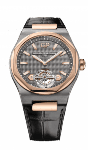 Girard-Perregaux Laureato 45 Tourbillon Titanium / Pink Gold / Grey / Alligator 99105-26-231-BB6A