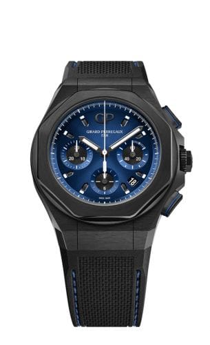 Girard-Perregaux Laureato Absolute Chronograph Titanium PVD / Blue 81060-21-491-FH6A