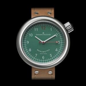 Giuliano Mazzuoli Manometro Brushed / Green MRB04N