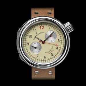 Giuliano Mazzuoli Manometro Chronograph Polished / Ivory MC01N