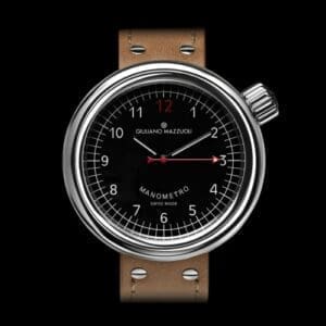 Giuliano Mazzuoli Manometro Polished / Black MRP02N