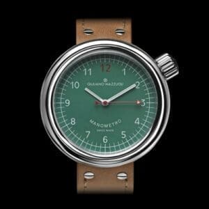 Giuliano Mazzuoli Manometro Polished / Green MRP04N