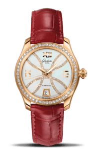 Glashütte Original Lady Serenade Rose Gold / Diamond / MOP - Index Line / Alligator 1-39-22-14-11-44