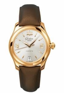 Glashütte Original Lady Serenade Rose Gold / Silver / Calf / Calf / Pin 1-39-22-04-01-44