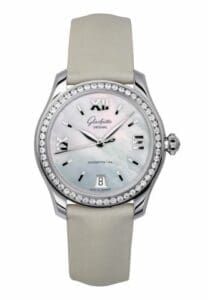 Glashütte Original Lady Serenade Stainless Steel / Diamond / MOP / Satin / Pin 1-39-22-08-22-44