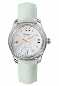 Glashütte Original Lady Serenade Stainless Steel / MOP - Index Line / Satin / Pin 1-39-22-12-02-44