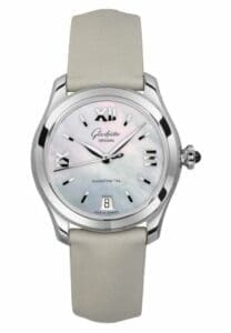 Glashütte Original Lady Serenade Stainless Steel / MOP / Satin / Folding 1-39-22-08-02-04