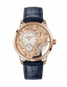Glashütte Original PanoInverse Red Gold / China / Short Folding 1-66-10-01-05-50