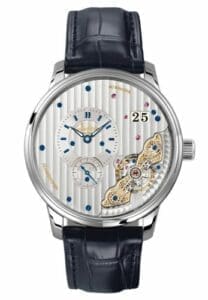 Glashütte Original PanoMaticInverse Stainless Steel / Silver / Alligator / Folding 1-91-02-02-02-50