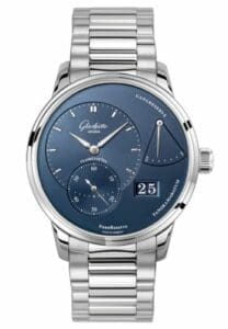 Glashütte Original PanoReserve Stainless Steel / Blue / Bracelet 1-65-01-12-26-70