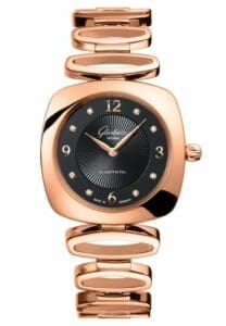 Glashütte Original Pavonina Red Gold / Black / Bracelet 1-03-02-09-05-14