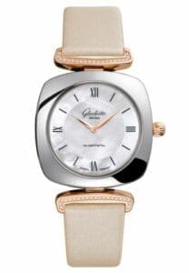 Glashütte Original Pavonina Stainless Steel / Red Gold / Diamond / MOP / Calf 1-03-02-05-16-35