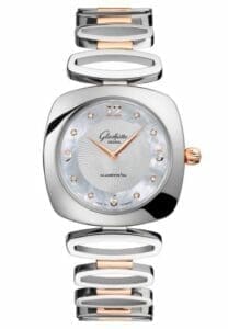 Glashütte Original Pavonina Stainless Steel / Red Gold / MOP / Bracelet 1-03-02-03-06-14