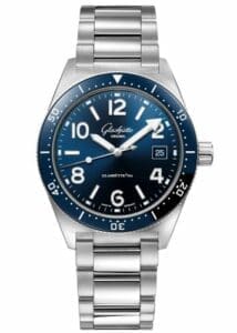 Glashütte Original SeaQ Date Stainless Steel / Blue / Bracelet 1-39-11-09-81-70