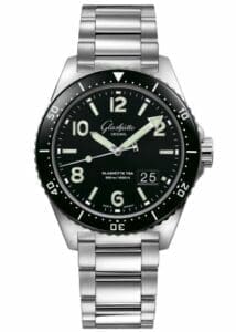 Glashütte Original SeaQ Panorama Date Stainless Steel / Black / Bracelet 1-36-13-01-80-70