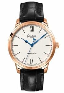 Glashütte Original Senator Excellence Red Gold / Silver / Alligator / Folding 1-36-01-02-05-30
