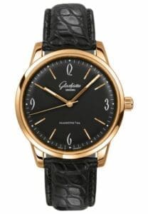 Glashütte Original Sixties Rose Gold / Black / Alligator / Pin 1-39-52-02-01-04