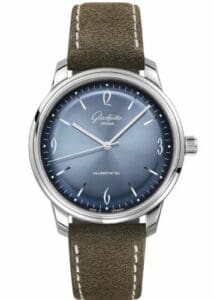 Glashütte Original Sixties Stainless Steel / Green / Glacier Blue / Pin / Annual Edition 1-39-52-14-02-04