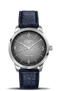 Glashütte Original Sixties Stainless Steel / Iconic Grey / Alligator 1-39-52-11-02-01