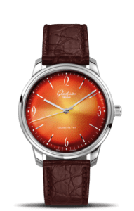 Glashütte Original Sixties Stainless Steel / Iconic Red / Alligator 1-39-52-07-02-01