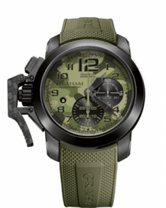 Graham Chronofighter Oversize Black Arrow 2CCAU.G02A
