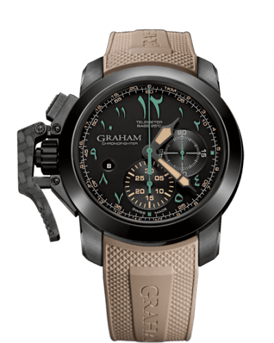 Graham Chronofighter Oversize Golden Dune 2CCAU.B12A.K93N