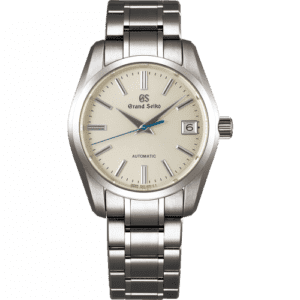 Grand Seiko Automatic Date Titanium / Silver / Bracelet SBGR259