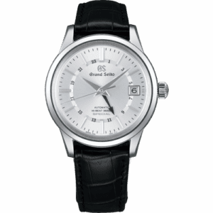 Grand Seiko Automatic Hi Beat 36000 GMT Special White Gold / Silver / Strap SBGJ207