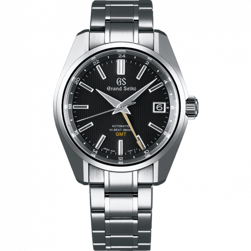Grand Seiko Automatic Hi Beat 36000 GMT Titanium / Black / Bracelet SBGJ213