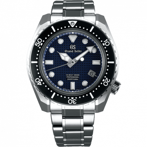 Grand Seiko Automatic Hi-Beat 36000 Professional 600 m Diver's Titanium / Blue / Bracelet / Limited Edition SBGH257