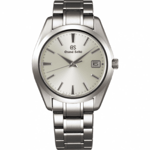 Grand Seiko Quartz Titanium / Silver / Bracelet SBGV229