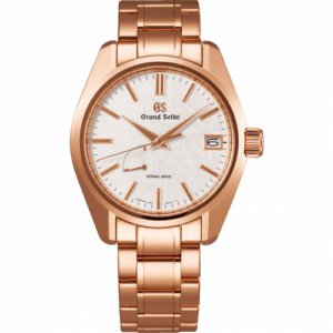 Grand Seiko Spring Drive Pink Gold / White / Bracelet SBGA364