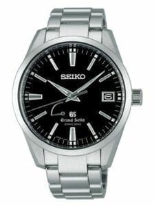 Grand Seiko Spring Drive Stainless Steel / Black / Bracelet SBGA101