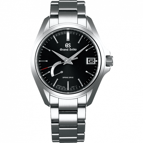Grand Seiko Spring Drive Stainless Steel / Black / Bracelet SBGA273