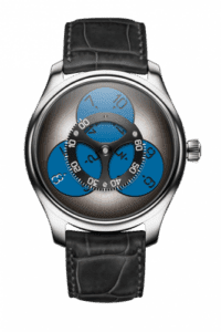 H. Moser & Cie Endeavour Flying Hours White Gold / Superluminova Blue 1806-0202