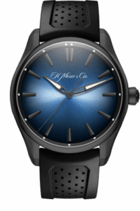 H. Moser & Cie Pioneer Centre Seconds DLC / Funky Blue 3200-1205